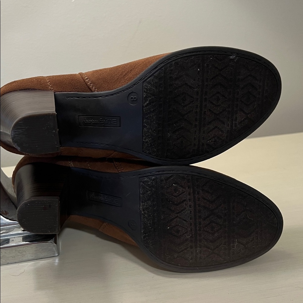 EUC: American Eagle Suede Ankle Boots - Picture 5 of 5